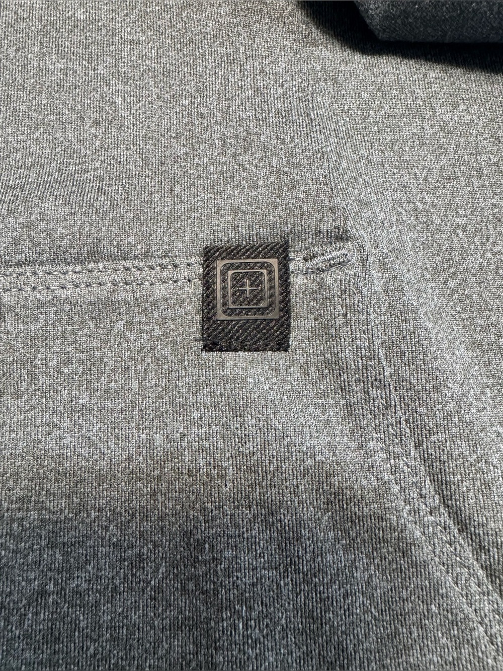 5.11 Tactical Tessa Womens Fitness 1/4 Zip Pullover Dark Heather Gray Size XLG - Picture 4 of 13